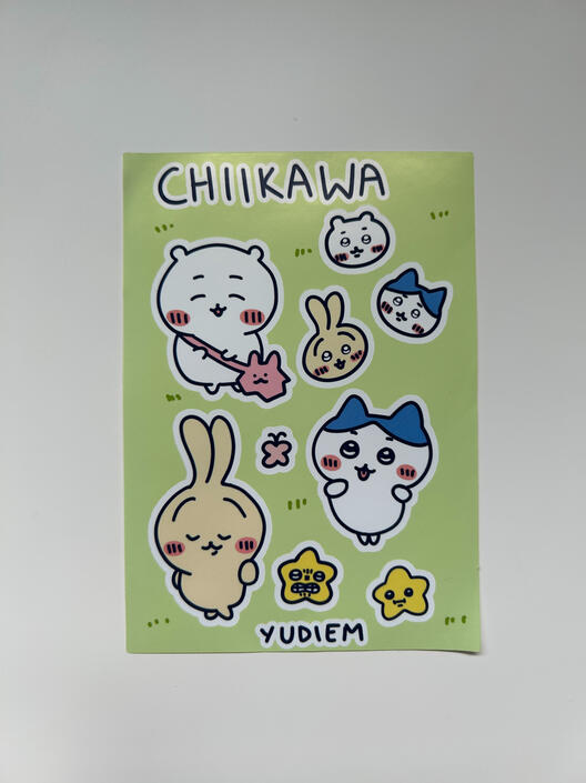 CHIIKAWA STICKER SHEET