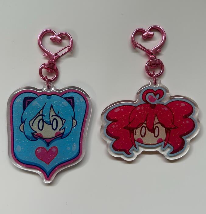 MIKU / TETO KEYCHAINS