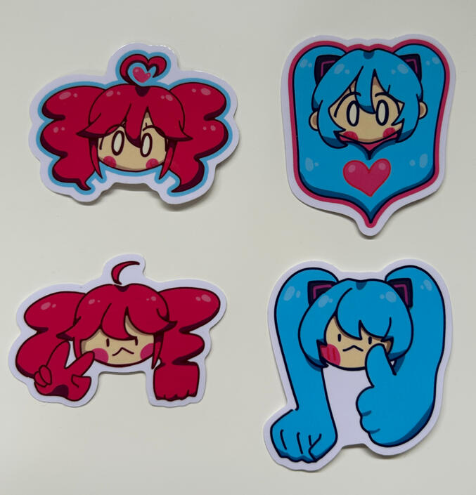 MIKU / TETO STICKERS