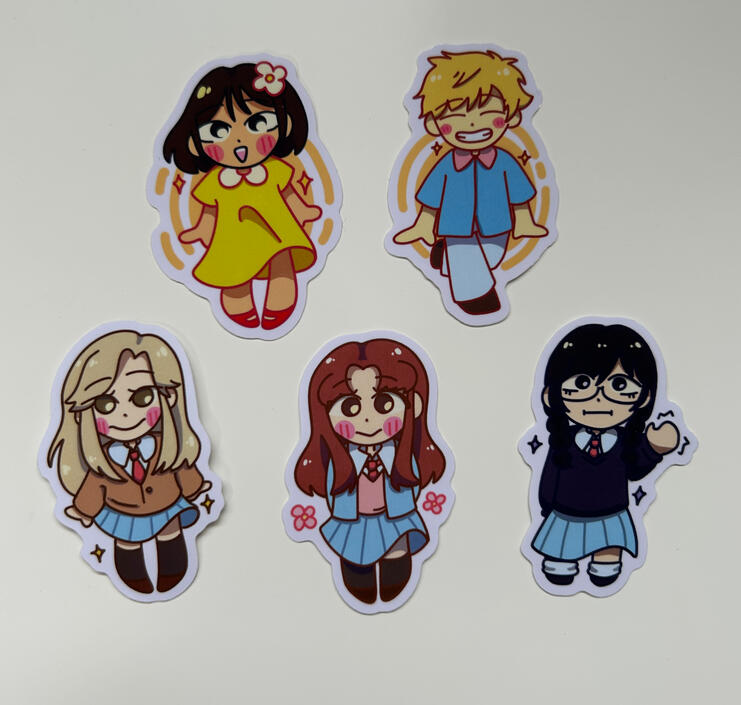 SKIP AND LOAFER STICKERS