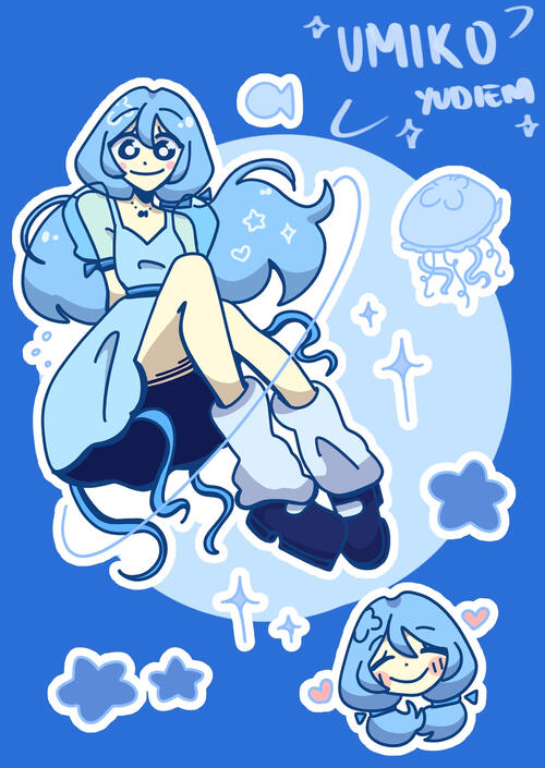 OC Sticker sheet!