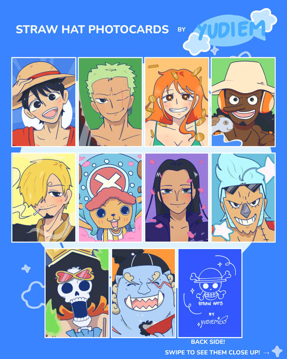 ONE PIECE PHOTO CARDS