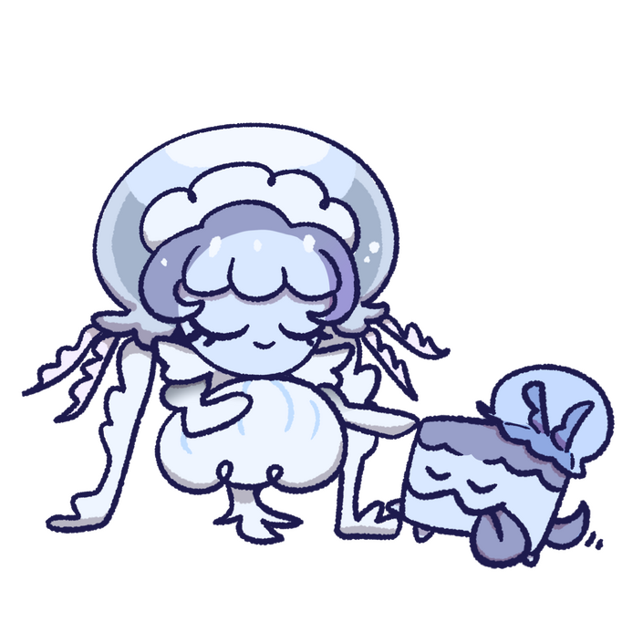 CRK Frilled Jellyfish Cookie